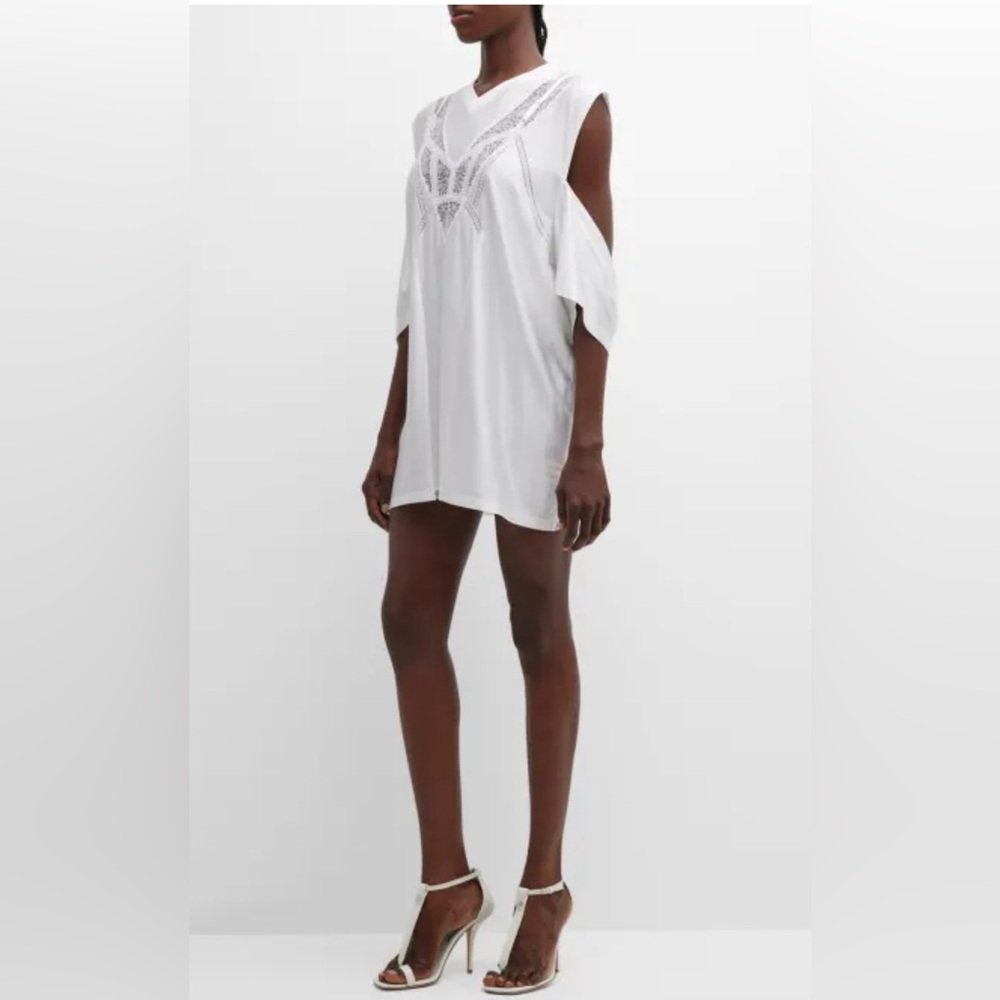 Burberry White Mini Dress - Picture 14 of 16